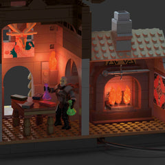 Mega Brands 431-brick set compatible with other Mega Brands builds.