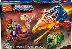 Mega Brands Battle Armor Skeletor, Zodac, Sorceress—highly articulated mini heroes.