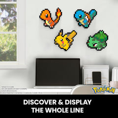 Mega Brands Bisasam pairs with other Pokémon for themed displays.