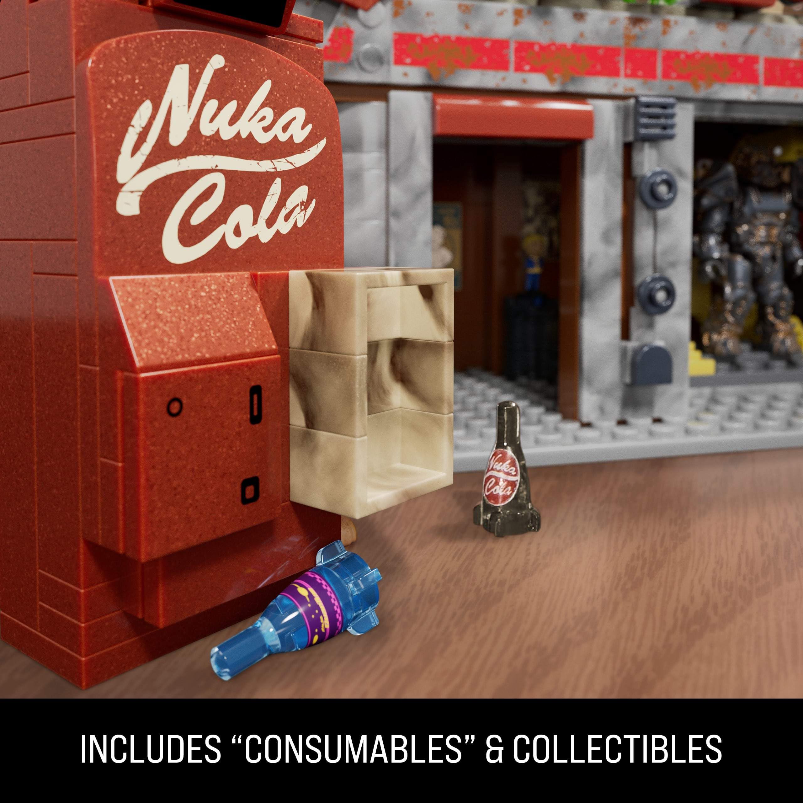 Bobbleheads and Easter eggs enhance authentic building experience.