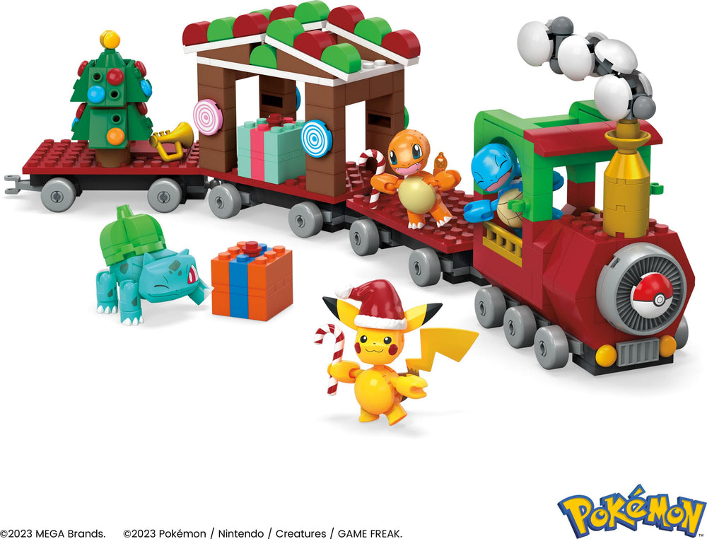 Mega Brands Mega Pokémon building bricks pack to expand set compatibility.