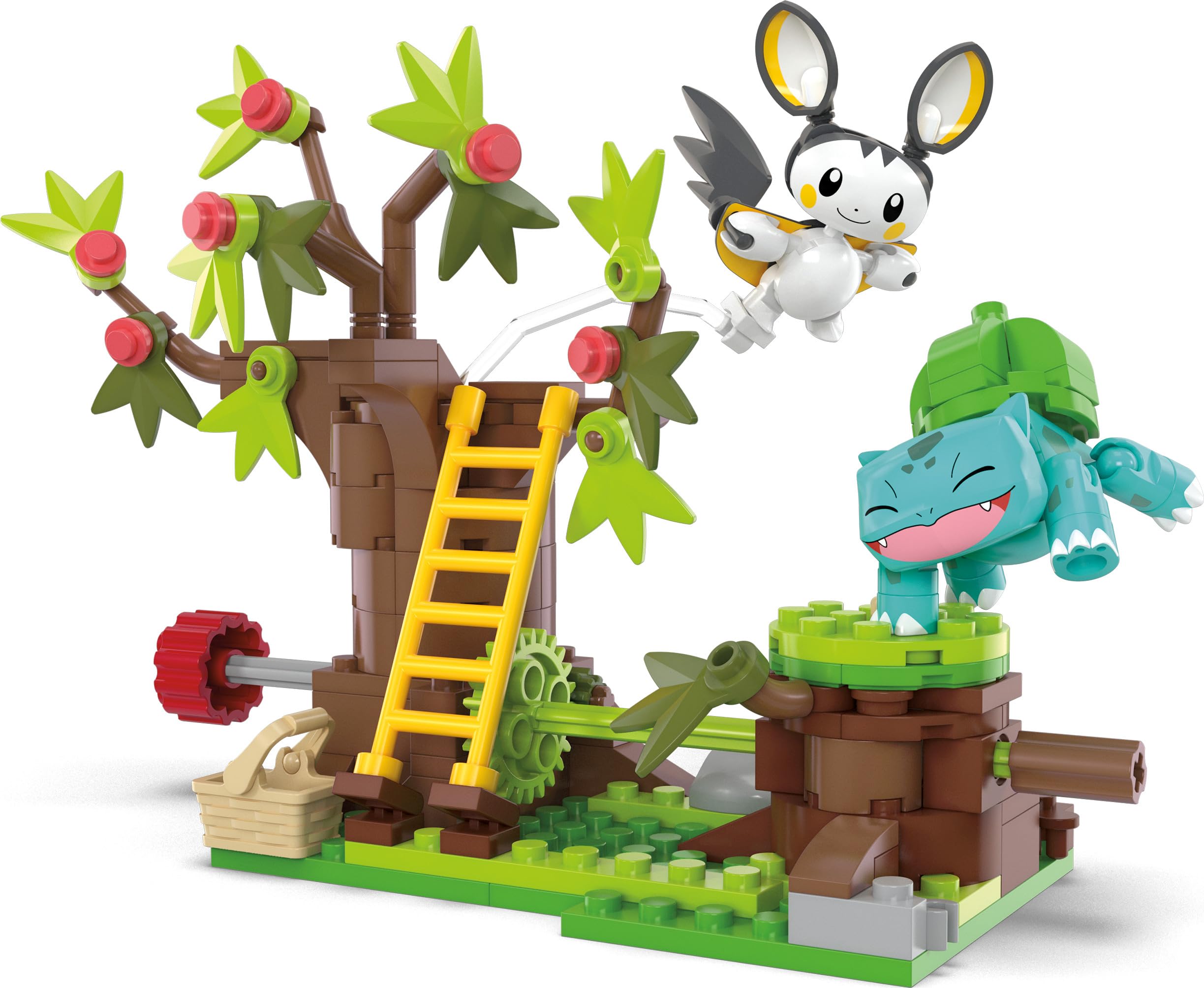 Bulbasaur poseable figure enables imaginative battles and storytelling moments.