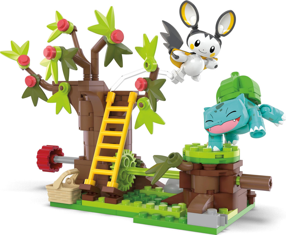 Bulbasaur poseable figure enables imaginative battles and storytelling moments.