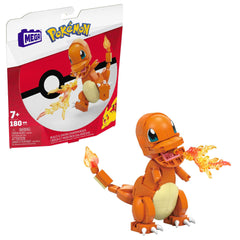 Mega Brands Charmander build-and-display figure ready for imaginative battles.