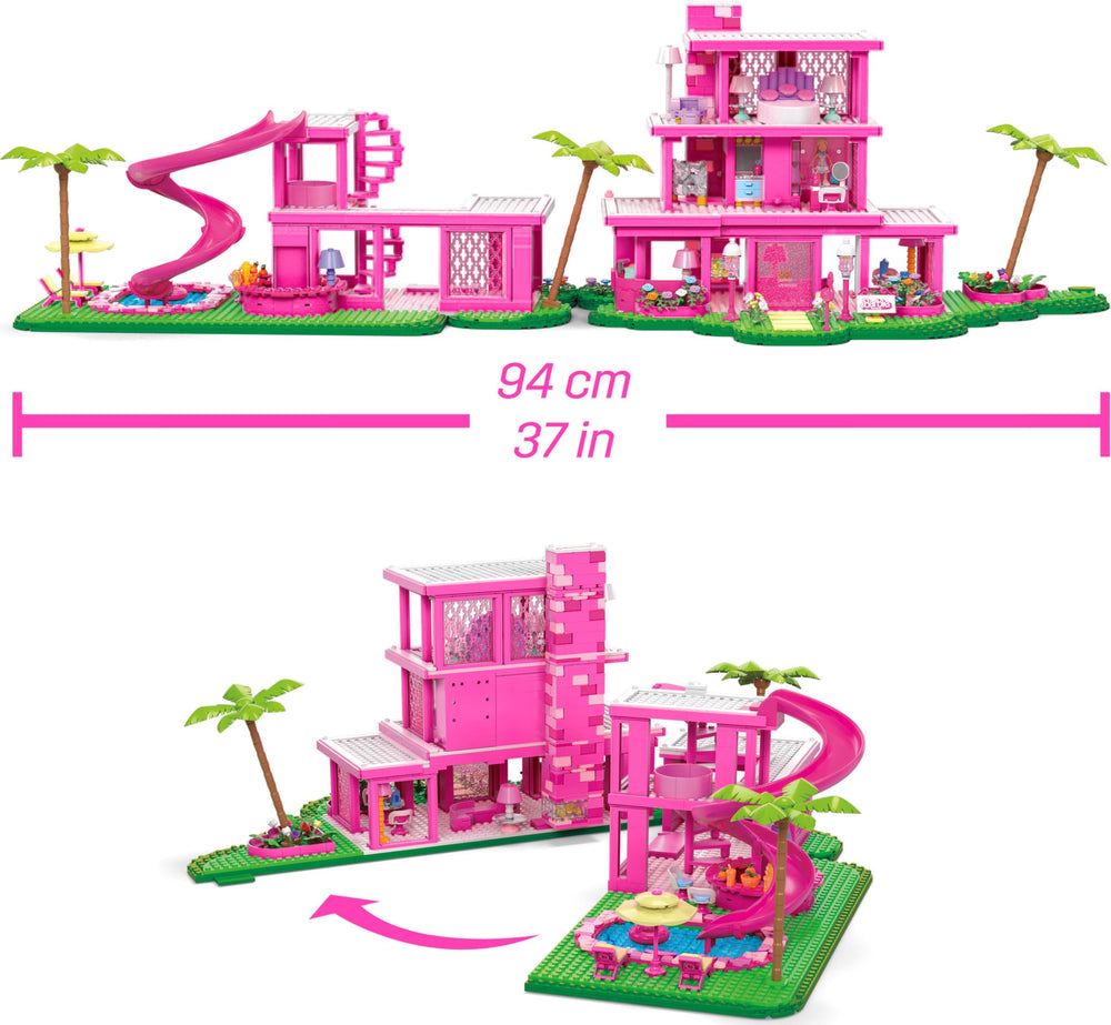 Mega Brands DreamHouse bedroom and wardrobe area invites arranging outfits and scenes