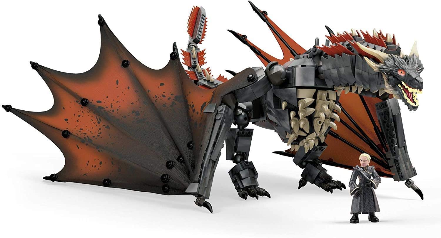 Daenerys Drogon stands 20 inches long, delivering dramatic display and poseability.
