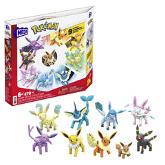 Mega Brands MEGA Pokémon Eevee evolutions figure 01—poseable display piece for dynamic battles