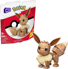 Mega Brands Eevee poseable figure for creative play and display.