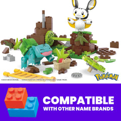 Emolga poseable figure enables interactive play and fine motor skill development.