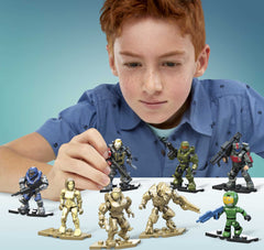 Halo figures with detailed armor add authentic depth for immersive pretend play