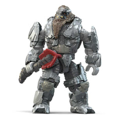 Mega Brands Halo Heroes Atriox Series 18 armor detail close-up for realism