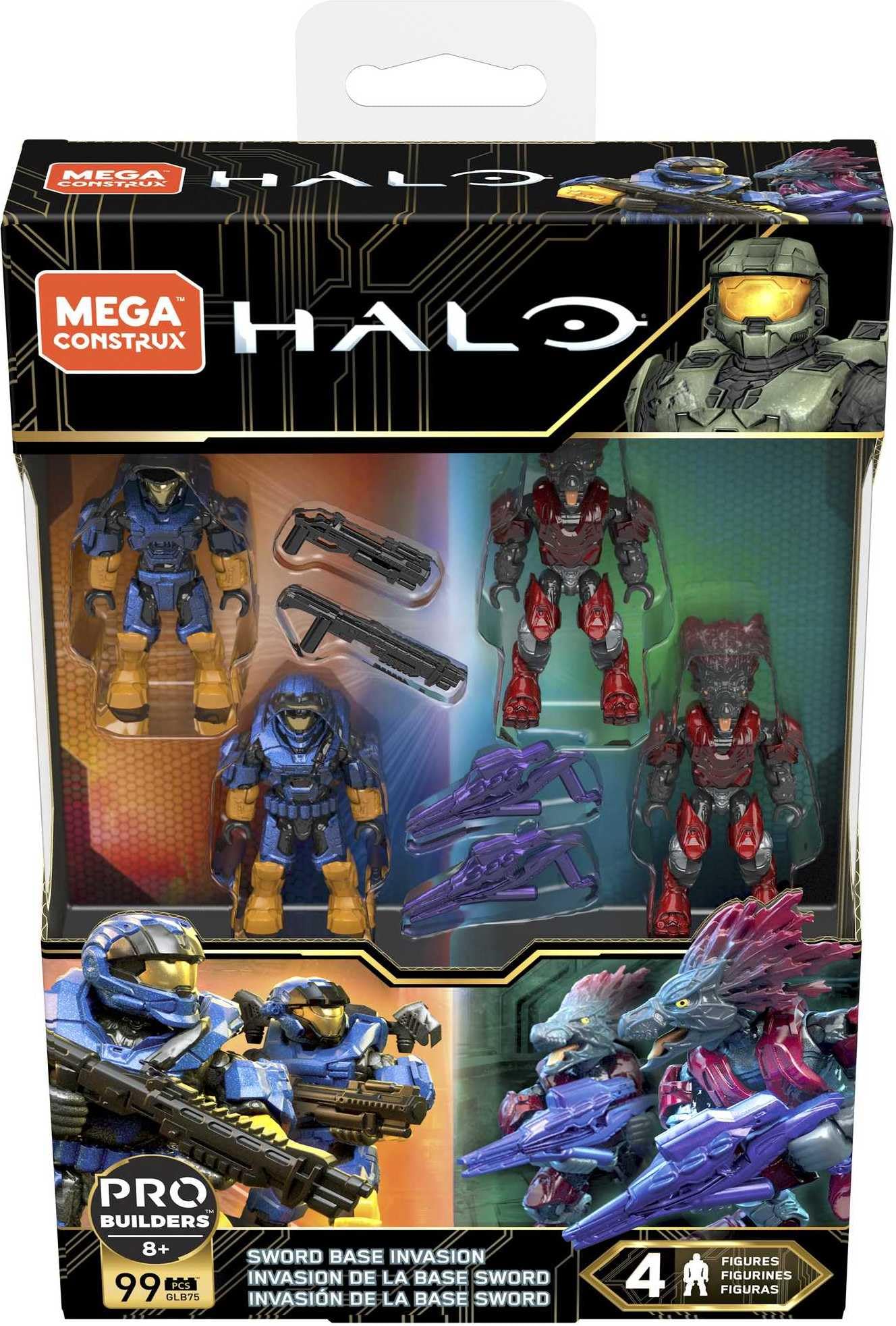 Mega Brands Halo Sword Base Invasion Tactical Shotgun accessory for close-range action