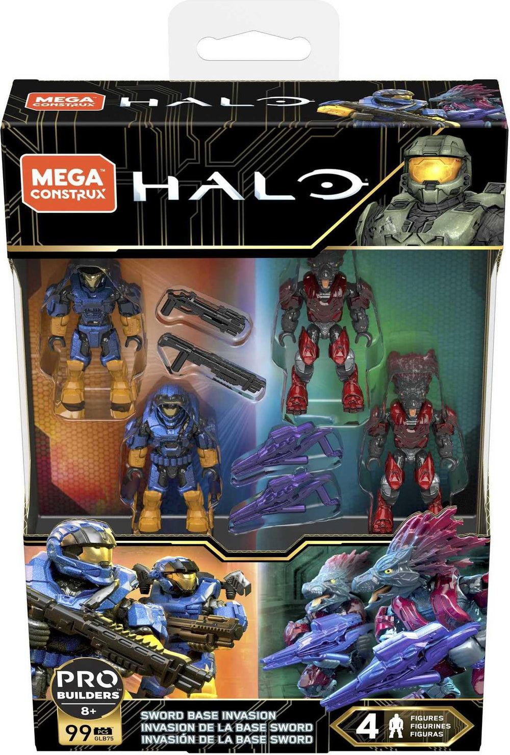 Mega Brands Halo Sword Base Invasion Tactical Shotgun accessory for close-range action
