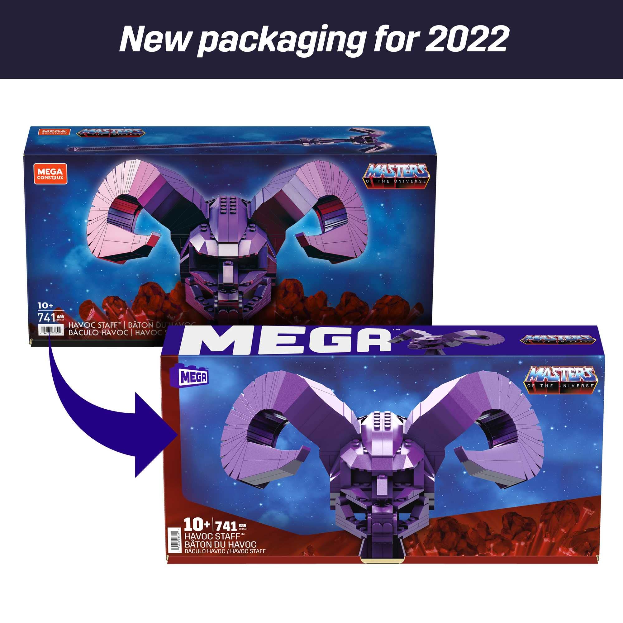 Havoc Staff works with other Mega Brands sets for cross-brand play.
