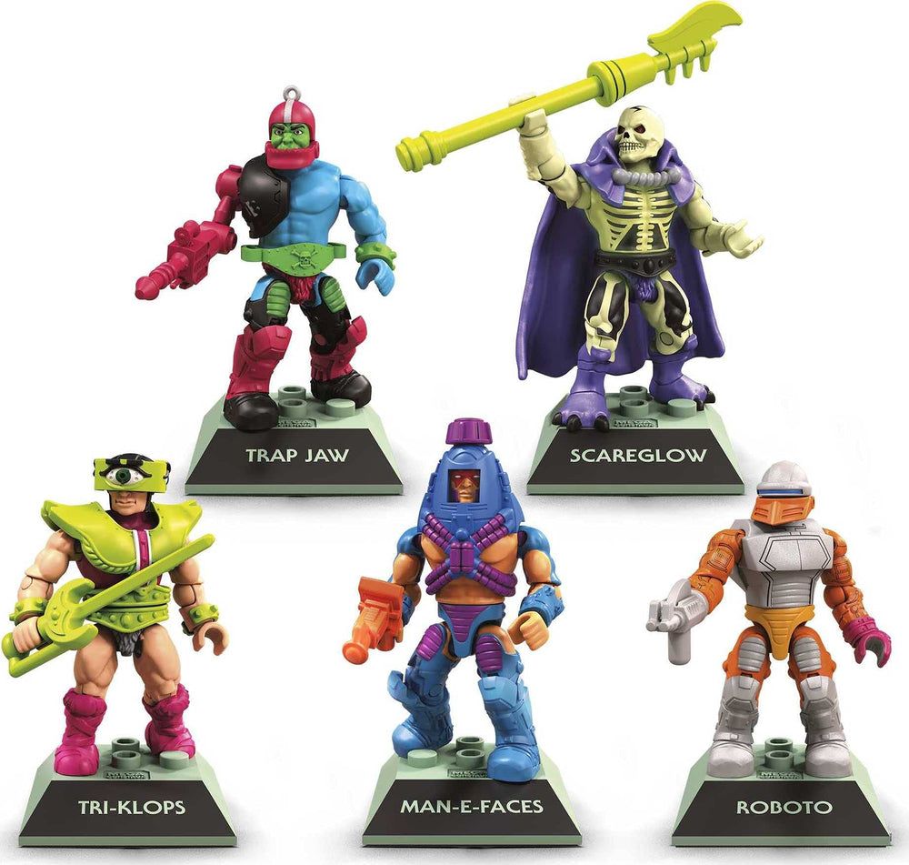 Mega Brands MCX Tri-Klops figure ready for battles and display