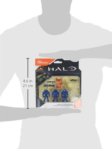 Mega Construx Halo Red Team flag with flexible banner for capture scenarios