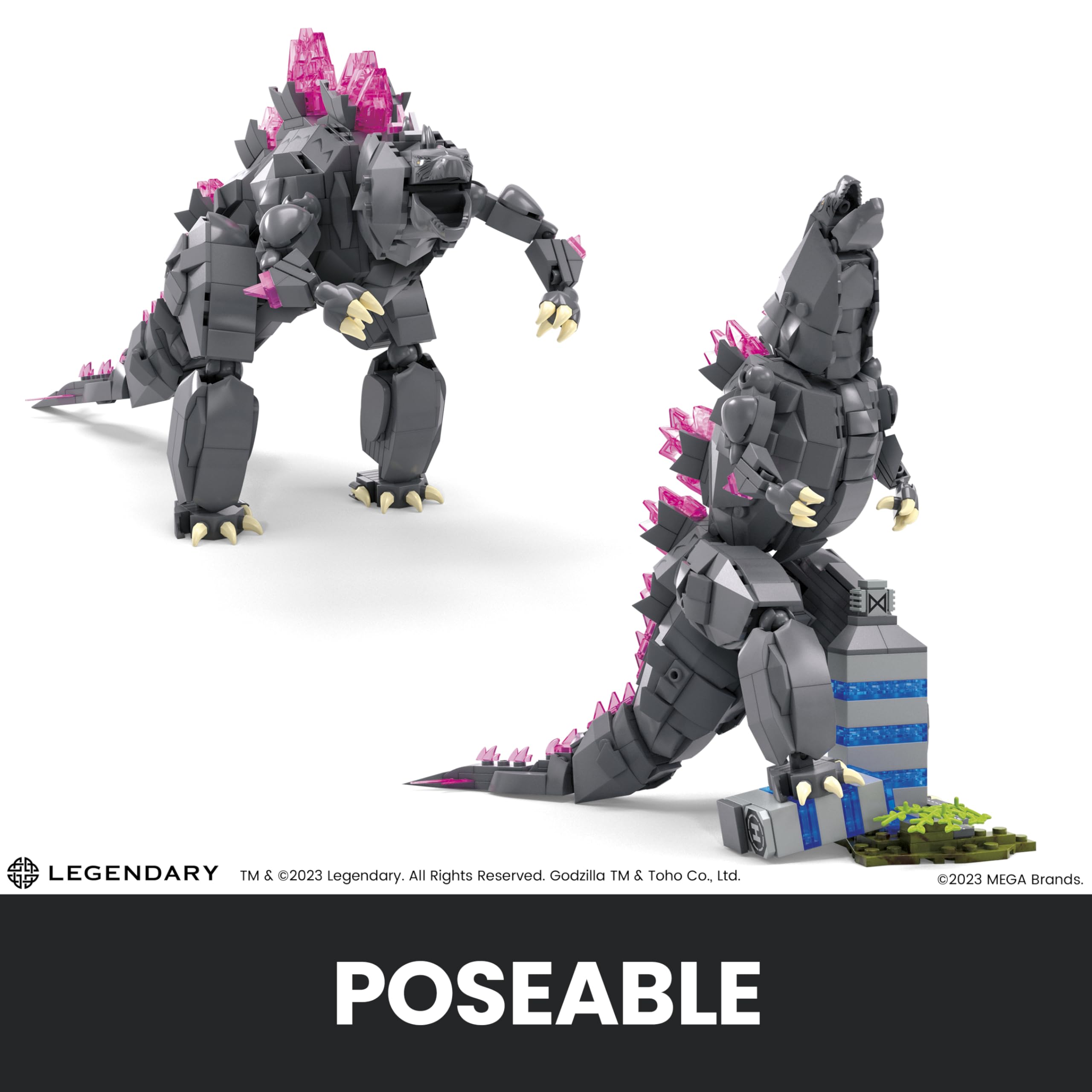 Scaled building side build that Godzilla can topple for interactive scenes.