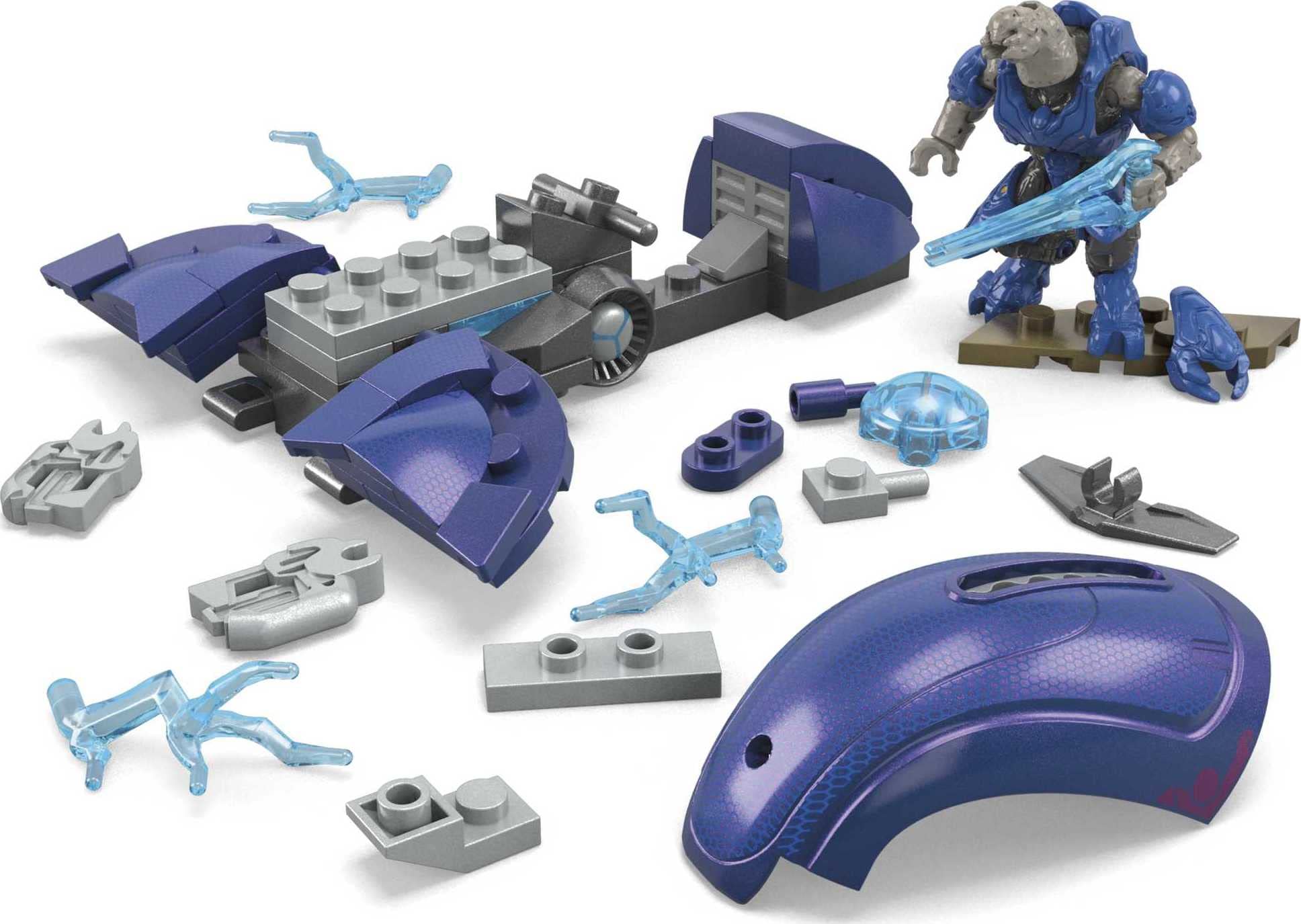 Four micro figures with stands enable new mission setups