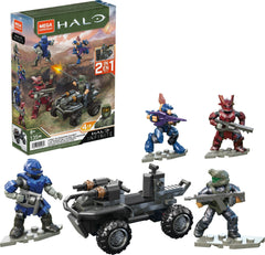 Mega Brands MEGA Halo Gungoose front-angle for immersive vehicle design