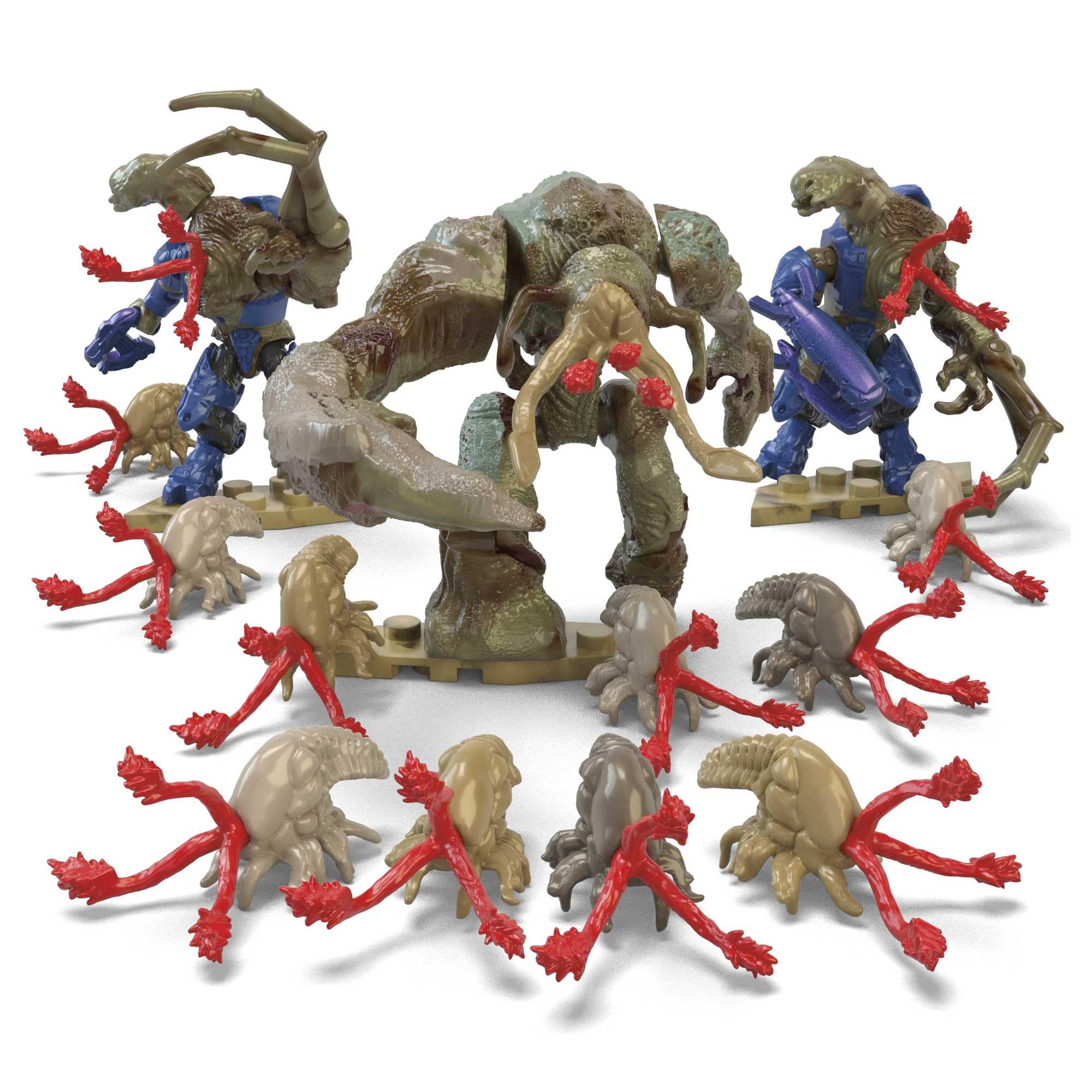 Mega Brands MEGA Halo Elite Combat Forms figures poseable for battles