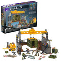 Mega Brands MEGA Halo Floodgate crane and winch in action for realistic setup