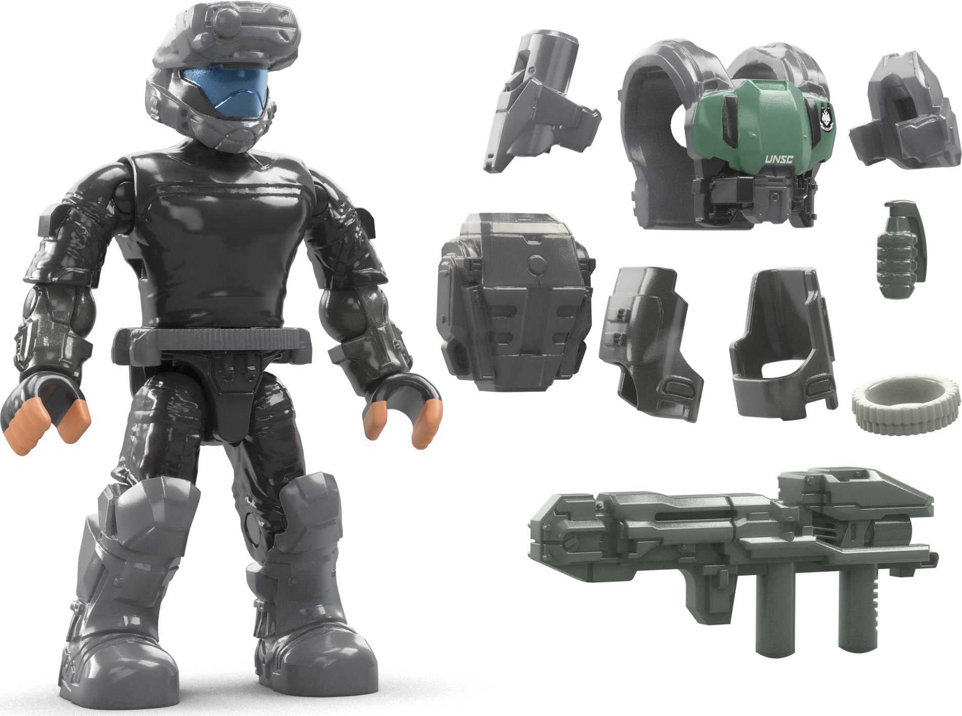 Mega Brands Mega Halo ODST Hive Exterminators Drone Ultra figure boosts versatile scenarios.