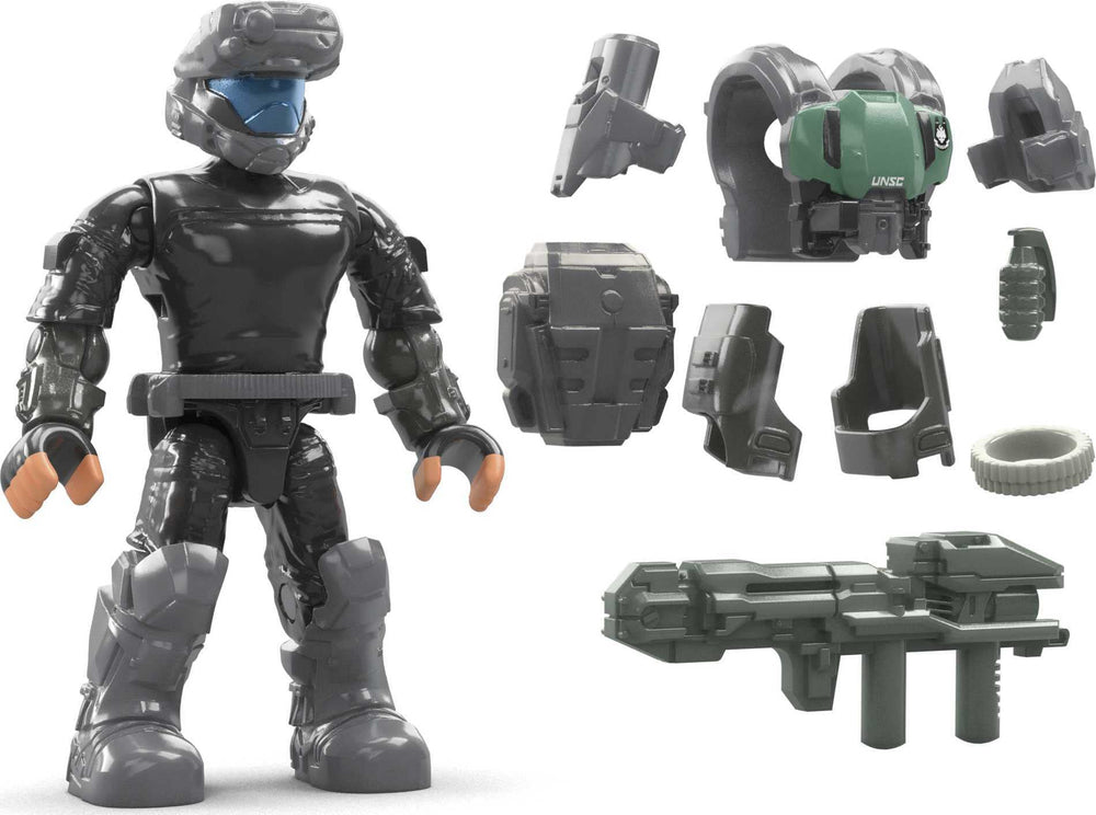 Mega Brands Mega Halo ODST Hive Exterminators Drone Ultra figure boosts versatile scenarios.