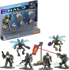 Mega Brands Mega Halo ODST Hive Exterminators Tarkov figure for imaginative play and action scenes.