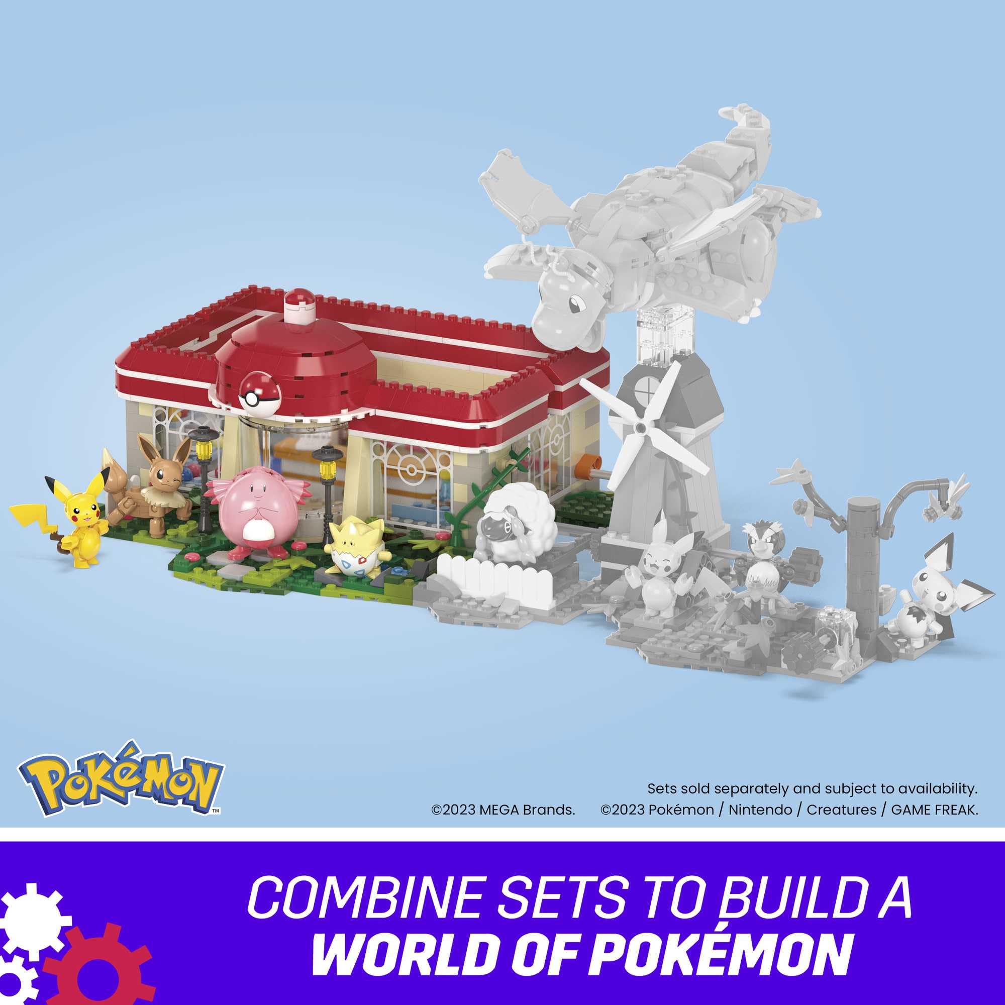 Mega Brands Mega Pokémon Forest Center Eevee peekaboo moment sparks storytelling