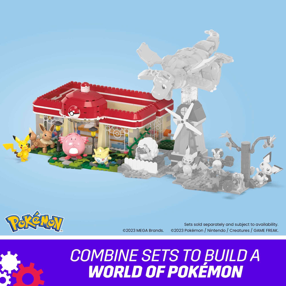 Mega Brands Mega Pokémon Forest Center Eevee peekaboo moment sparks storytelling