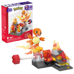 Mega Brands Charmander build-set with 81 pieces sparks creativity and fine motor skills