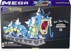 Mega Brands MEGA Pokémon Gyarados ocean environment adds immersive backdrop.