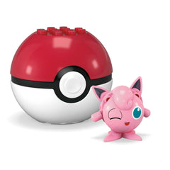 Mega Brands MEGA Pokémon Jigglypuff construction set boosts creativity during play.