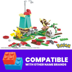Mega Brands Pidgey figure enables flight-inspired storytelling and play.