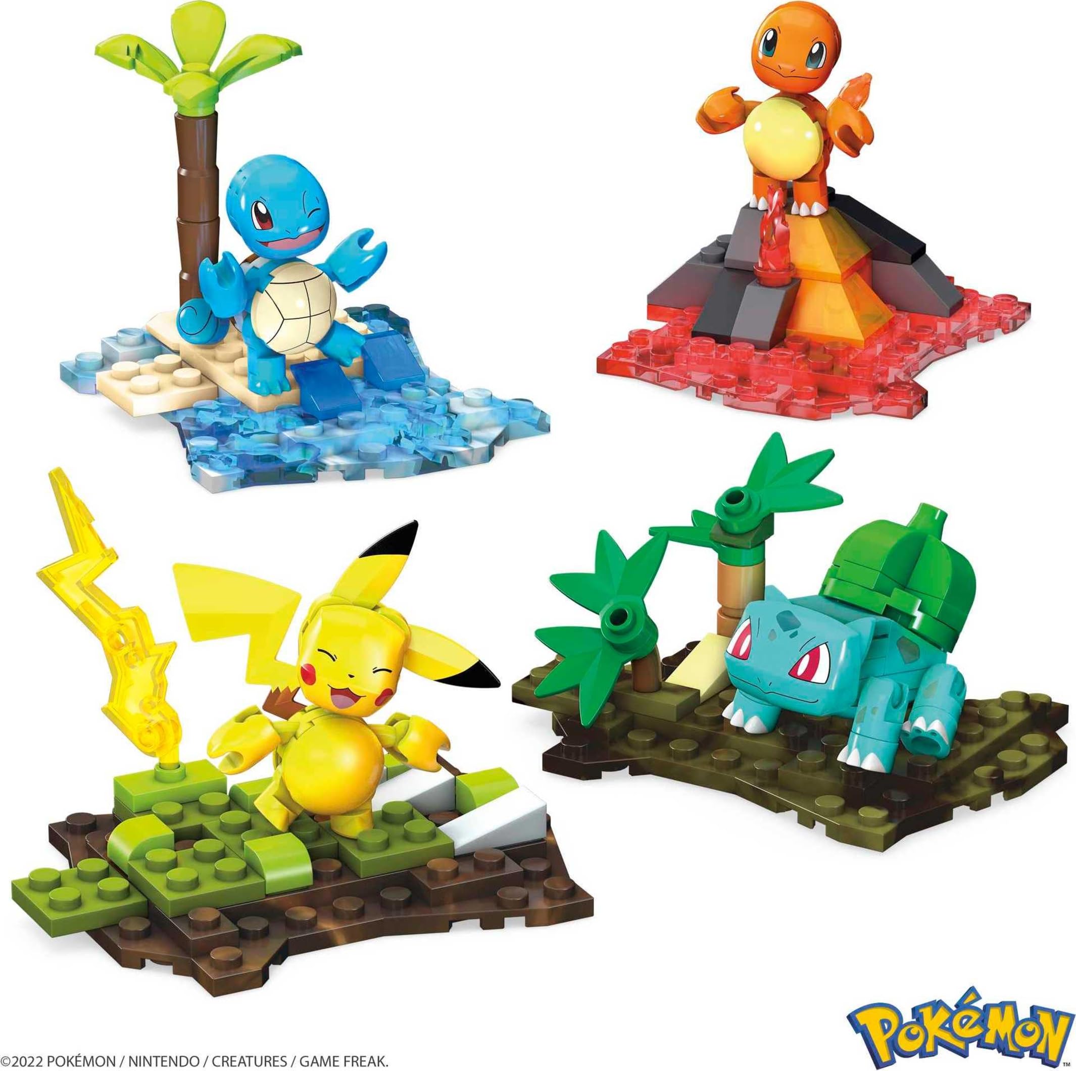 Mega Brands Mega Pokémon Squirtle figurine ready for action-packed water adventures