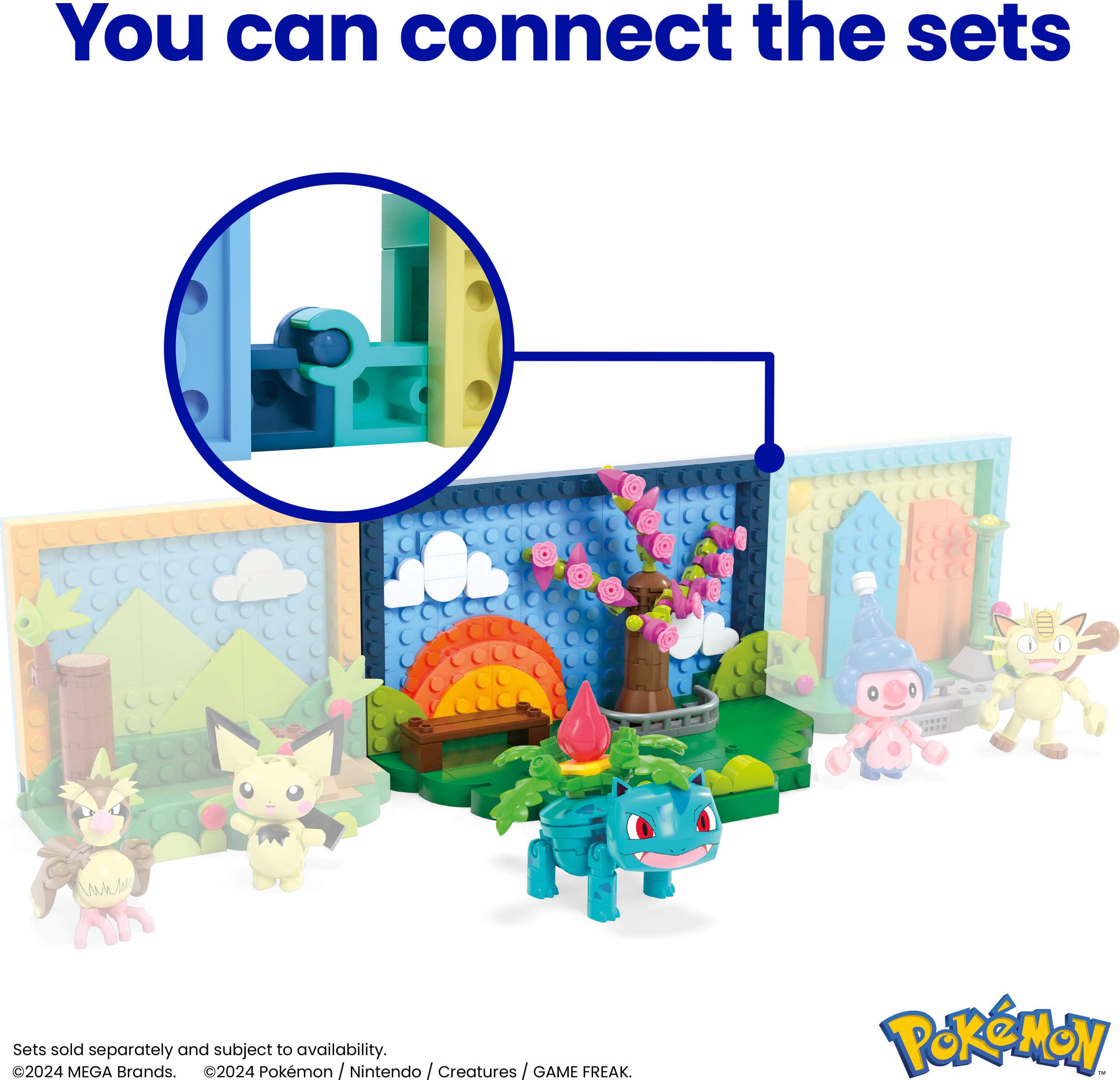 Mega Brands Pokémon suitable for ages six plus, encouraging imagination