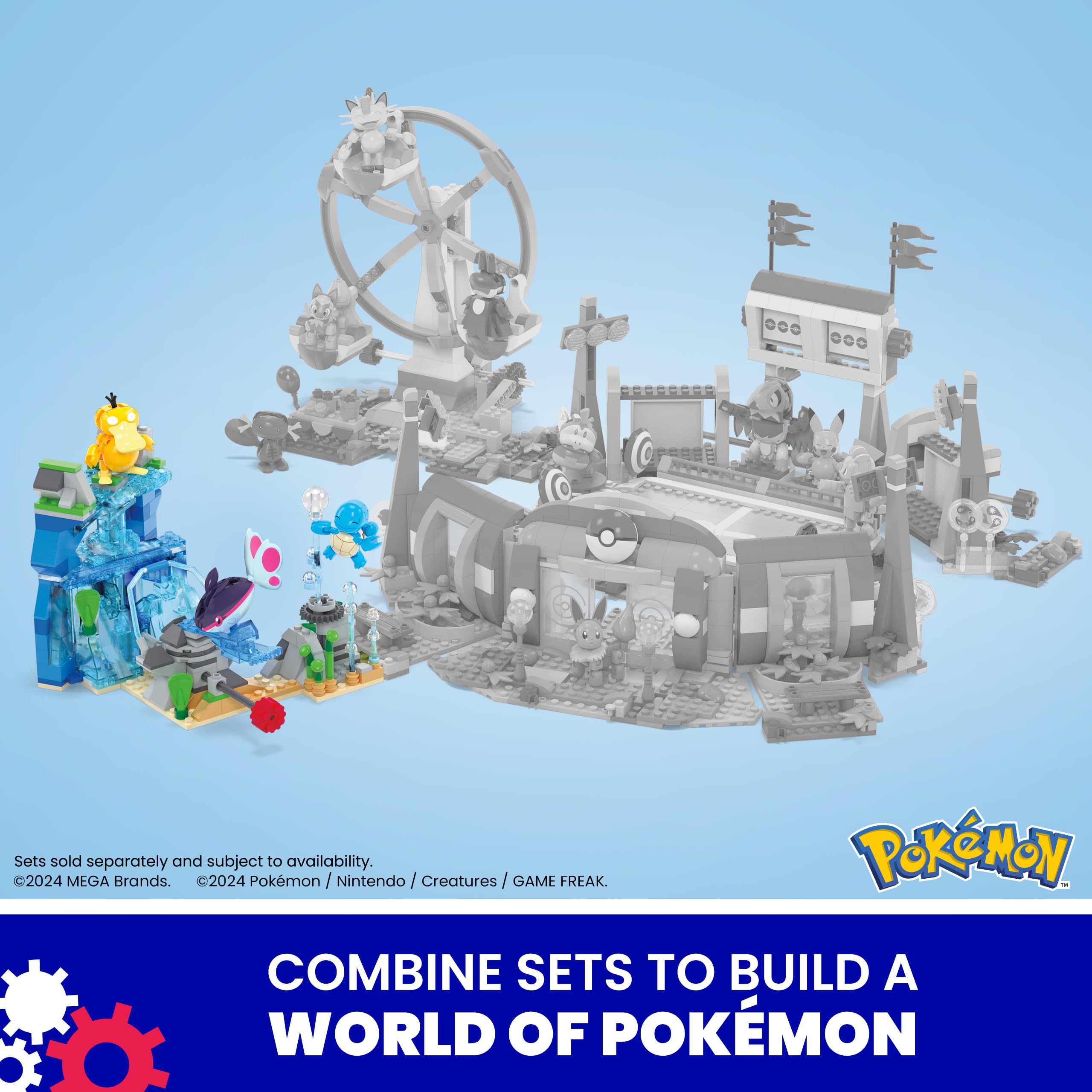 Mega Brands Pokemon building sets compatible with other brands for expansion