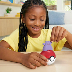 Mega Brands Pokémon Evergreen Ditto instruction book shows clear building steps.