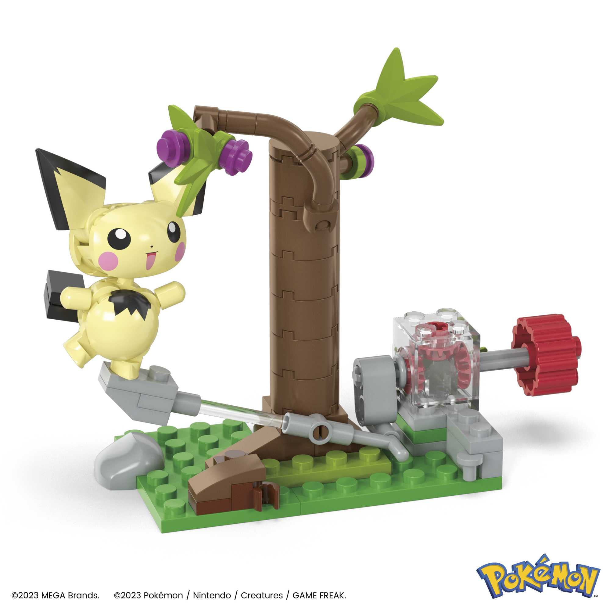 Mega Brands Pokemon-world motion building prompts creative stories and play