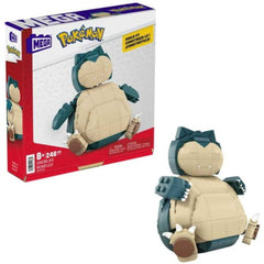 Mega Brands Snorlax building set assembled for imaginative play and display