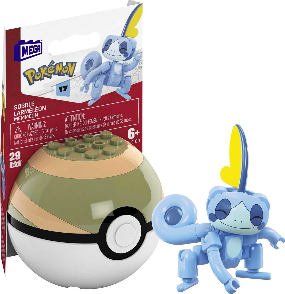 Mega Brands Sobble buildable figure, poseable for dynamic play