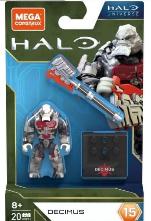 Mega Construx Halo Ramos ODST figure with tactical gear for imaginative play.