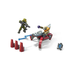 Mega Construx Halo Infinite Turret Takedown bundle for immersive battles.