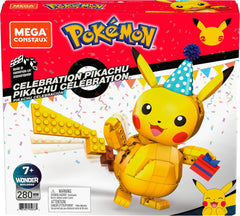 Bright Pikachu design with Electric-cheek details for authentic appeal.