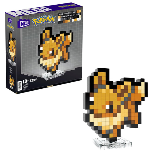 Mega Eevee pixel-art build for stylish desk display