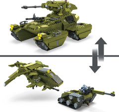 Mega Halo Scorpion 2-in-1 aircraft and tank build enables creative missions