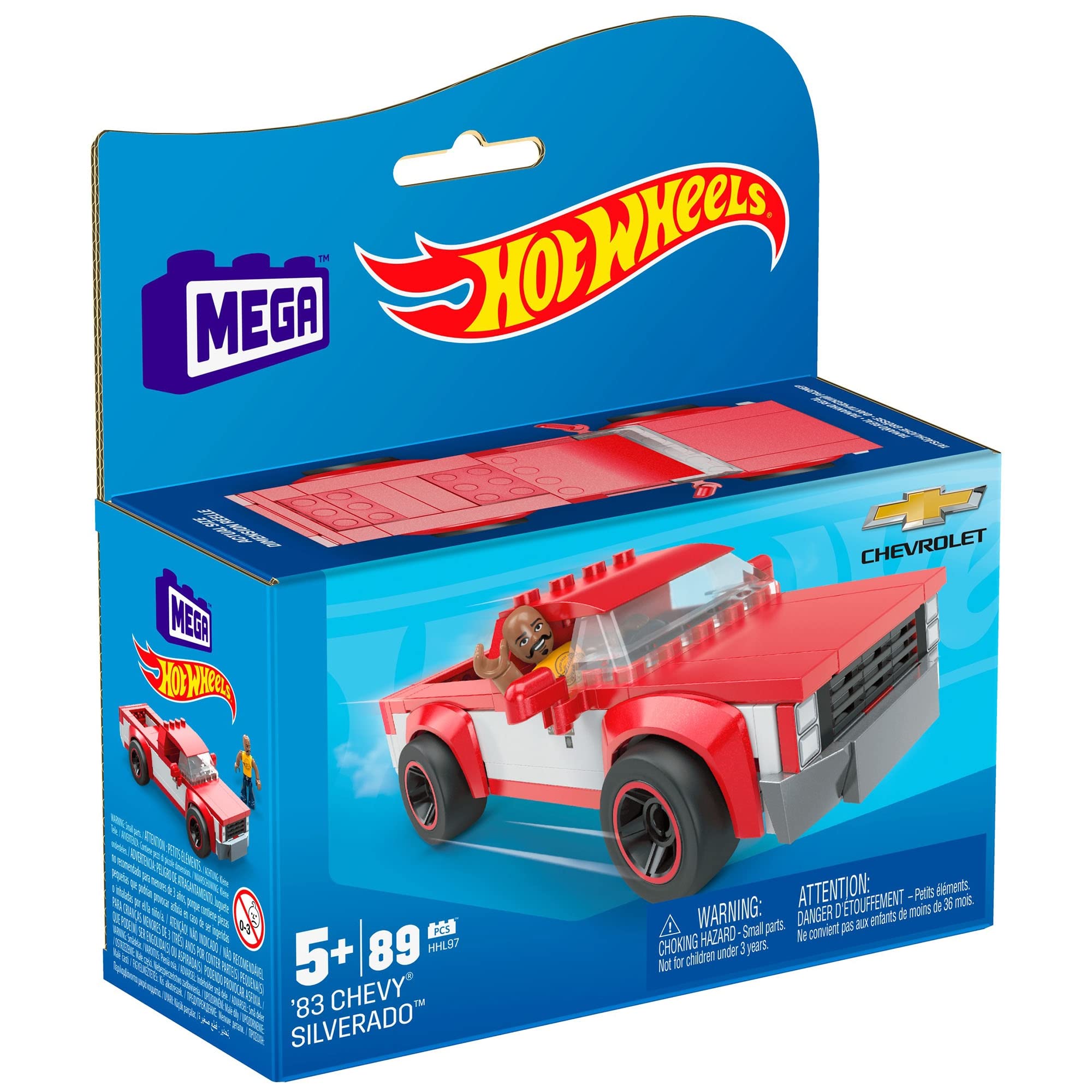 Mega Hot Wheels 89-piece build set promotes creative thinking during construction