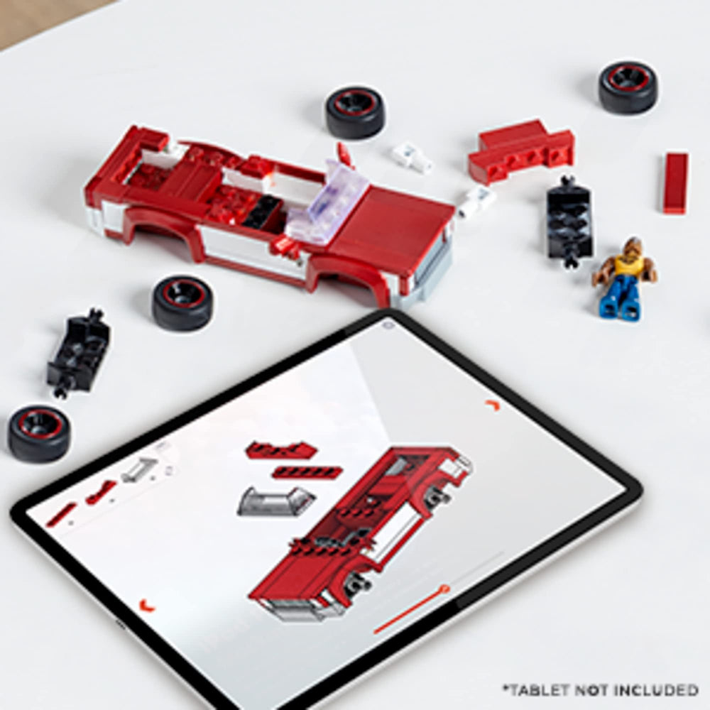 Mega Hot Wheels rolling wheels play set ready for action