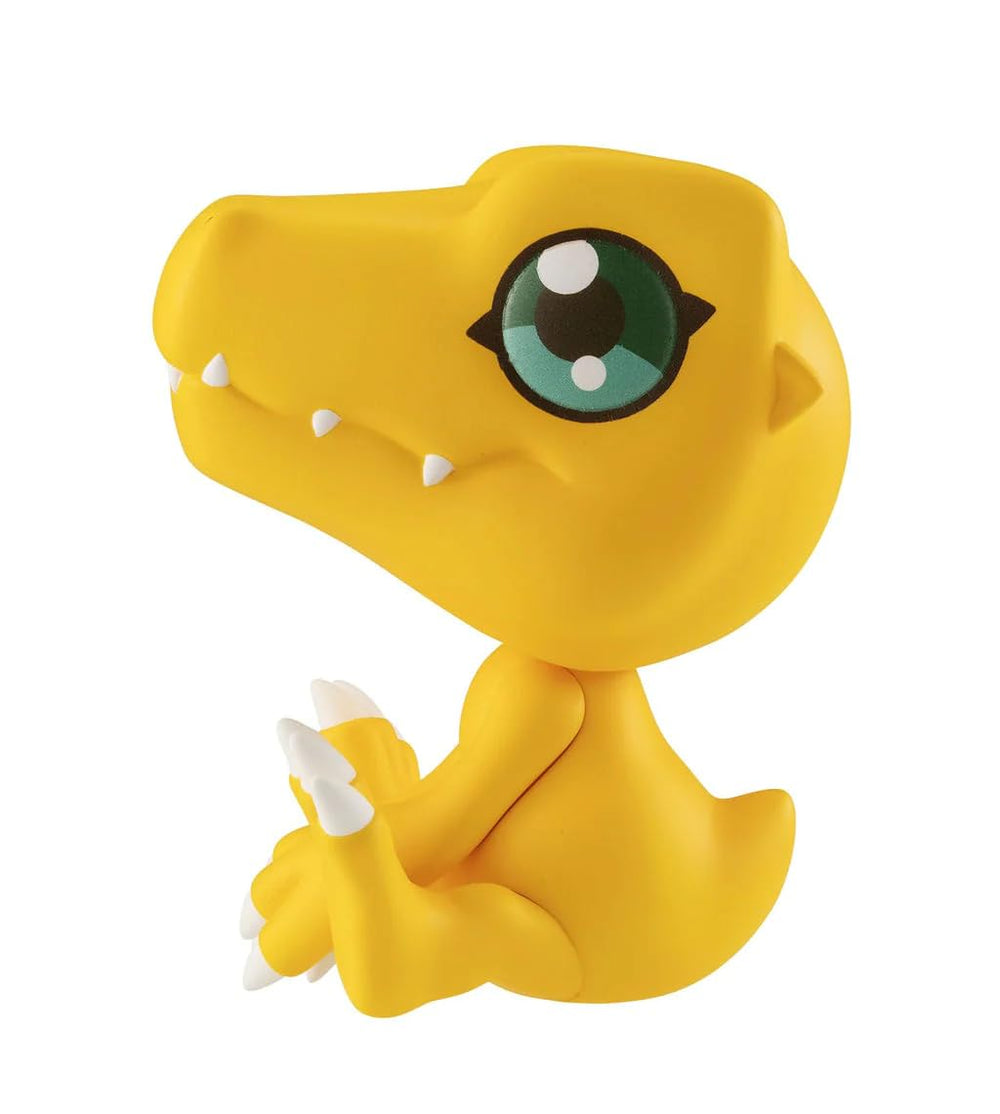 Megahouse Digimon Agumon Look Up PVC figure dynamic pose options.