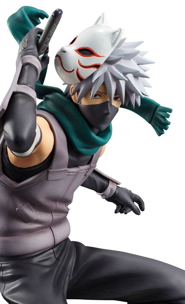 Megahouse G.E.M. Naruto Kakashi Anbu Repeat in vibrant color variants for display
